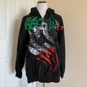 Tap out Zip Up Sweatshirt